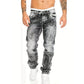 👖🔥 LIMITED-TIME 50% OFF! Men’s Vintage-Wash Straight-Leg Jeans – Durable Denim, Relaxed Streetwear Fit & Contrast Stitching ✨