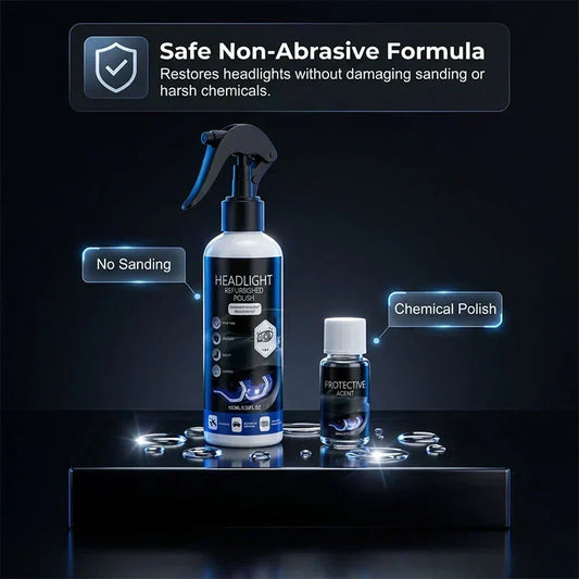 🚗Buy 2 Get 1 NOW!!🔆Professional Car Headlight Restoration Kit🫧 – Removes yellowing & scratches, restores clarity & UV protection – easy DIY solution ✨