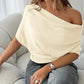 🎁New Arrival 50% OFF💥Women's Asymmetrical Off-Shoulder Batwing Sleeve Top