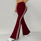 ⏰🔥LIMITED TIME 50% OFF!🔥50K+ SOLD!High-Waist Side Stripe Flared Pants