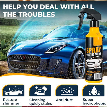🔥Flash Sale&  30% OFF🔥 Nano Hydrophobic Car Coating Spray
