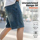 Men's Vintage Relaxed Fit Denim Shorts