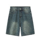 Men's Vintage Relaxed Fit Denim Shorts
