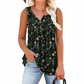 📢LAST DAY SPECIAL PRICE: ￡14.99!⏰Women's Printed Button Sleeveless Top