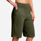 ⏰2026 Summer Hot Sale 53% OFF🔥Women's Bermuda Shorts with Pockets -👍Knee Length Athletic Casual Long Shorts