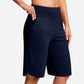 ⏰2026 Summer Hot Sale 53% OFF🔥Women's Bermuda Shorts with Pockets -👍Knee Length Athletic Casual Long Shorts