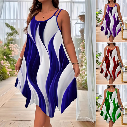 💃 Effortless Summer Style: Flowy Midi Dress with a Bold Chic Twist