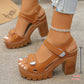 👡 50% OFF NOW! 🔥 Women's Summer Platform One-Strap Sandals – Comfortable, Lightweight & Perfect for Beach or Daily Wear ☀️