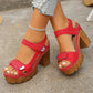 👡 50% OFF NOW! 🔥 Women's Summer Platform One-Strap Sandals – Comfortable, Lightweight & Perfect for Beach or Daily Wear ☀️