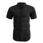 ✨2026 New Arrival 50% Off👕Men's Summer Stand Collar Short Sleeve Shirt