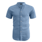 ✨2026 New Arrival 50% Off👕Men's Summer Stand Collar Short Sleeve Shirt