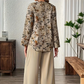 🥳2026 HOT SALE🥳💞50K+ ✨Women's 2-Piece Floral Blouse & Wide-Leg Pants Set