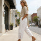 🔥 Hot sale 40% OFF🔥Women's Lace Trim Drawstring Pants