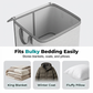 ⏰🔥LIMITED TIME 50% OFF! 🧳 Large Collapsible Storage Bag with Handles – Durable, Space-Saving & Perfect for Home Organization 💪✨