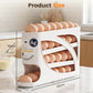 🥚 2026 Sale — Over 22,500 Sold! 🧊 Space-Saving Fridge Egg Storage Organizer – Gravity-Fed Auto Roll, 30-Egg Capacity & Slim Door-Fit Design 🏠