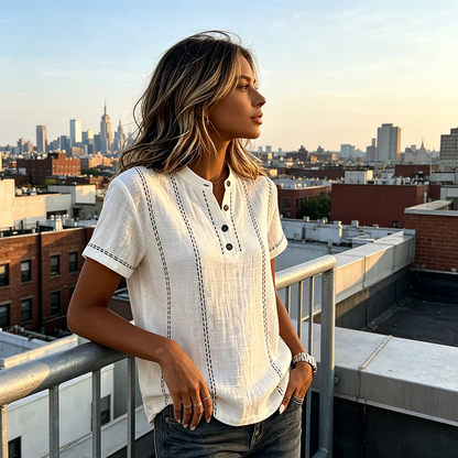 🌸Spring Wardrobe Update!✨ Women's Casual Short Sleeve Top