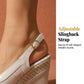 💐50% OFF ! Women’s Peep-Toe Wedge Sandals – Lightweight Sole, Slimming Silhouette 🌸✨【Limited Offer】