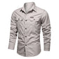 🔥520 Sale Almost 50% OFF🔥 Men’s Long Sleeve Cotton Workwear Shirt | Buy 2 Save 5% + Free Shipping ✈️