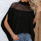 🥳SUMMER HOT SALE🥳💞50K+ SOLD!💥50% OFF! 🔥Women's Casual High-neck Batwing Blouse