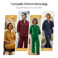 ⏰🔥LIMITED TIME 50% OFF!🔥50K+ SOLD!    Women's Stand-Up Collar Top & Wide-Leg Pants Set