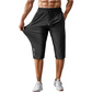 📢📢50% OFF !! ⏰Men's quick-drying sports capri pants with zipper pockets 🩳💨