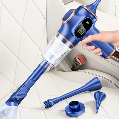 🚗✨ Smart 4-in-1 Cordless Car Vacuum Cleaner – Powerful 5500PA Cleaning, Blowing & Inflating& Inflate from £19.99