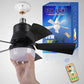 🔥Sale 58%OFF-💡🔥2-IN-1 PORTABLE CEILING FAN & LIGHT with Remote Control