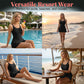 ⏰🔥40% OFF! 👙 Double Strap Ruched Skirted Swimsuit – Flattering, Comfortable & Perfect for Summer Vacations 🌊✨