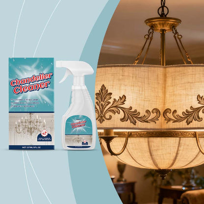 🥳2026 HOT SALE🥳💞50K+ SOLD!✨💦 50% OFF! Chandelier Cleaning Spray – Removes dust & stains from crystal/metal. No scrubbing, no residue. Protect your chandelier’s shine. A delicate job made easy! 💎🛡️