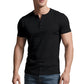 👕 70% OFF NOW! 💪 Treat Yourself, Gift Others 🎁 Men's Lightweight Henley T-Shirt – Muscle Fit & Breathable – Moisture-Wicking & Classic Style 🌿
