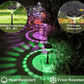 🌺Decorative solar lights suitable for gardens or outdoor paths
