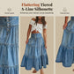30% OFF ✨ High-Waisted Denim Maxi Skirt – Cute, Comfy & Ready for Irish Weather