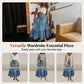 30% OFF ✨ High-Waisted Denim Maxi Skirt – Cute, Comfy & Ready for Irish Weather