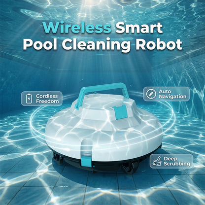 🌊Summer Sale 50% OFF🤖 Cordless Robotic Pool Cleaner | Smart Navigation · Powerful Suction · Easy Maintenance