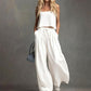 📢📢50% OFF !! ⏰Women's Crop Top & Wide-Leg Pants 2-Piece Set