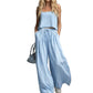 📢📢50% OFF !! ⏰Women's Crop Top & Wide-Leg Pants 2-Piece Set