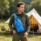 🎒 Men’s Outdoor Sling Bag🌿 – Water-Resistant Multi-Pocket Crossbody for Travel & Daily Use 🌦️