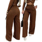 ✨ 50% OFF High-Waist Wide-Leg Trousers – Slimming Waistline, Flowing Silhouette & Office-to-Evening Comfort