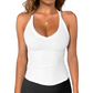 ⏰🔥LIMITED TIME 50% OFF!🔥50K+ SOLD!    🎁Buy 3 Get 15% & Buy 4 get 25% off!!💖  Women's Ribbed V-Neck Tank Top