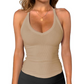⏰🔥LIMITED TIME 50% OFF!🔥50K+ SOLD!    🎁Buy 3 Get 15% & Buy 4 get 25% off!!💖  Women's Ribbed V-Neck Tank Top