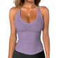 ⏰🔥LIMITED TIME 50% OFF!🔥50K+ SOLD!    🎁Buy 3 Get 15% & Buy 4 get 25% off!!💖  Women's Ribbed V-Neck Tank Top
