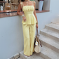 ⏰🔥LIMITED TIME 50% OFF!🔥50K+ SOLD!   ⚡Buy 2 get 5%+ Free Shipping✈️ Summer Wide-Leg Pant and Peplum Top Set