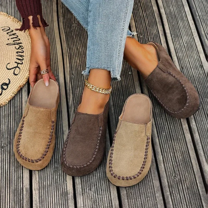 ⏰🔥LIMITED TIME 50% OFF!🔥50K+ SOLD! 🔥👠 Women's Wide Closed-Toe Mule Slippers