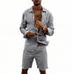 👔 LIMITED-TIME 50% OFF! ✨ 🔥50K+ SOLD!  Men's Linen Shirt & Shorts Set – Casual, Summer, Breezy ✨