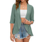 ⏰🔥LIMITED TIME 60% OFF!🔥 🌼Summer Hot Sale🔥Women's Summer Lightweight Eyelet Cardigan