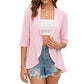 ⏰🔥LIMITED TIME 60% OFF!🔥 🌼Summer Hot Sale🔥Women's Summer Lightweight Eyelet Cardigan