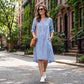 💕Buy Extra, Gift Better 💕	  👗🔥LIMITED TIME 50% OFF!🔥  👗 Women’s Casual V-Neck Button Down Tunic Dress✨
