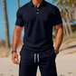 👔 LIMITED-TIME 50% OFF! 🌿 Men's Polo & Shorts Set – Summer, Athletic Fit, Breathable ⭐