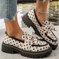 👠🔥LIMITED TIME 50% OFF!🔥50K+ SOLD!   ⚡Buy 2 get 5%+ Free Shipping ✈️  Women's Polka Dot Bow Platform Loafers