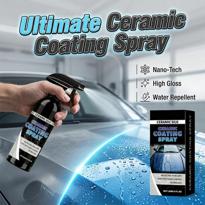⏰Limited Time 45% OFF! 3-in-1 Ceramic Car Wax Polish Spray 🚗💦 Deep Shine, Water-Repellent Protection